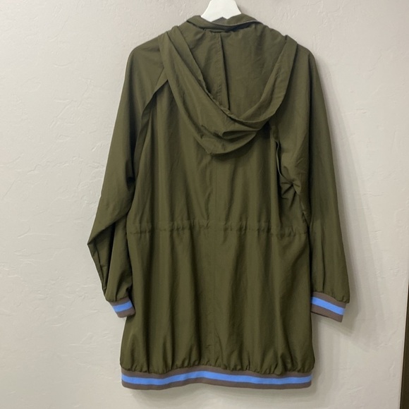 Free People wind swept jacket size small.Green and blue - Picture 9 of 15